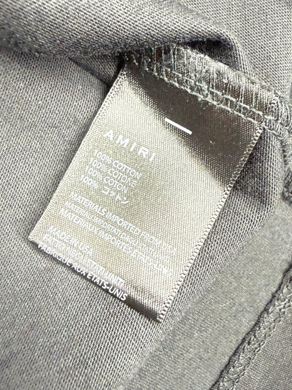 Amiri Tiger Luna NY Tee M - Pre Owned Excellent - Picture 4 of 4